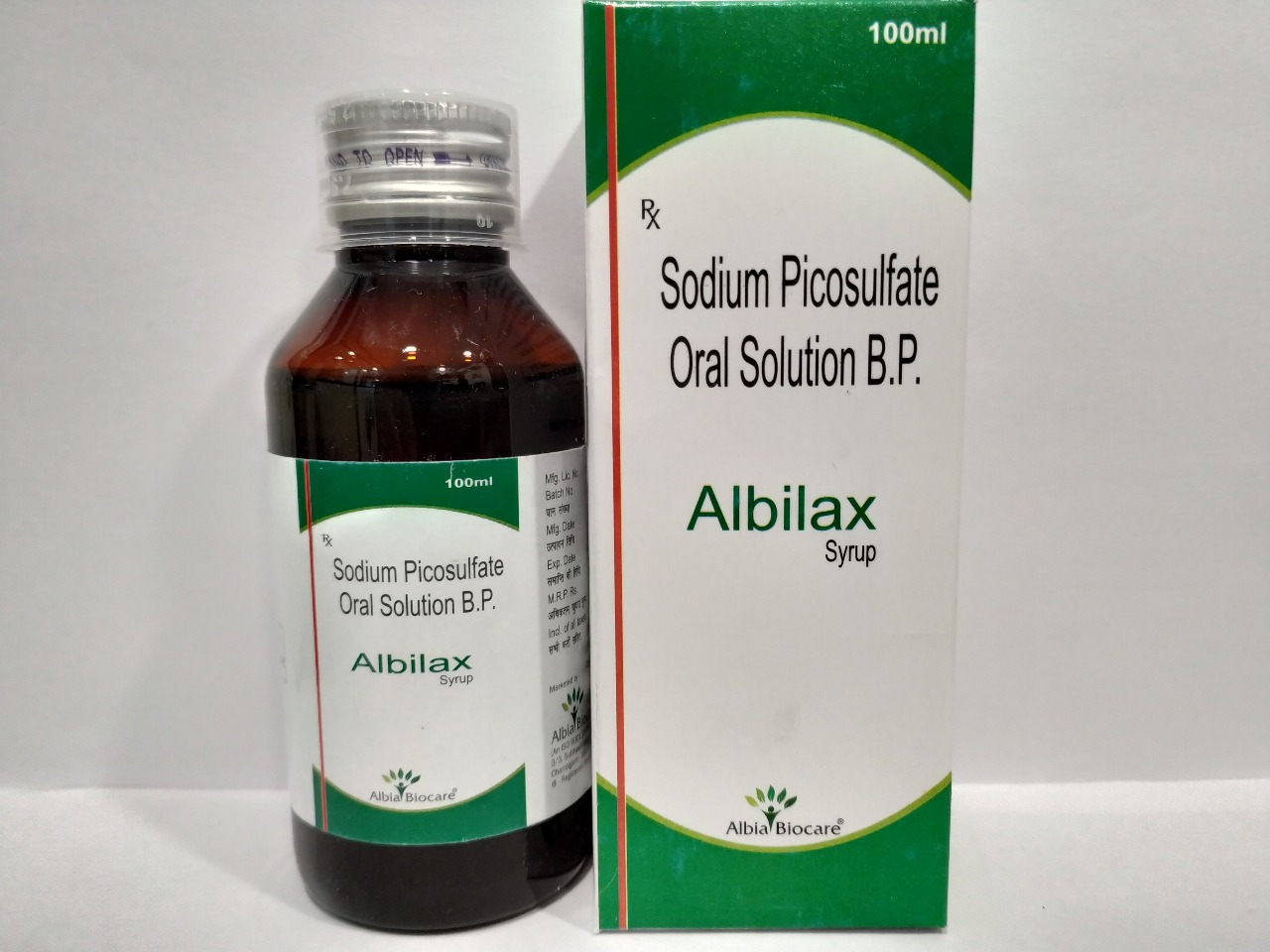 ALBILAX Syrup | Sodium Picosulphate 5mg (per 5ml.)